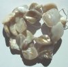 16 inch strand of 13-16mm Diagonal Natural Shells